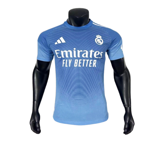 Camiseta Real Madrid 25/26 Portero - Azul - Versión Jugador