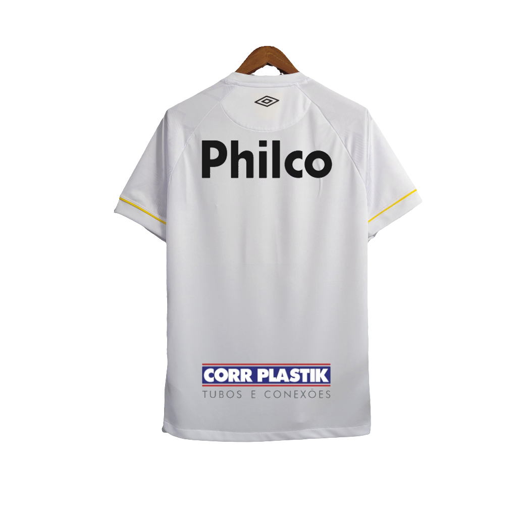 Camiseta Santos 23/24 I Casa - Todos los Patrocinios - Versión Aficionado