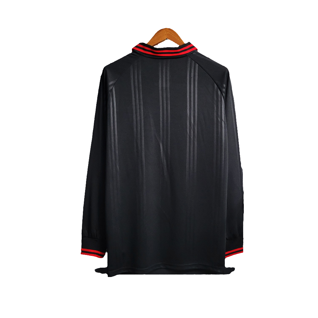 Camiseta Flamengo 19/20 Edición Especial - Negro - Manga Larga Versión Retro