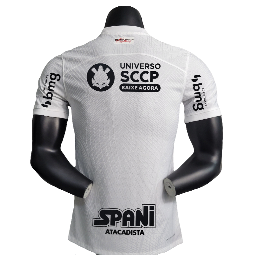 Camiseta Corinthians 23/24 I Casa - Todos los Patrocinios - Versión Jugador