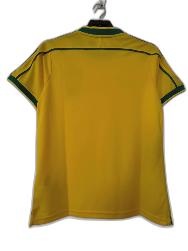 Camiseta Brasil 1998 I Casa - Versión Retro