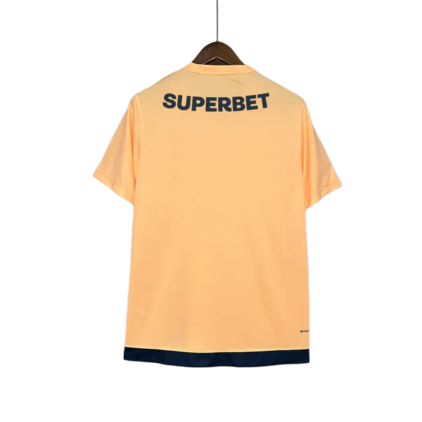 Camiseta São Paulo 24/25 Entrenamiento - Beige - Todos los Patrocinios - Versión Aficionado