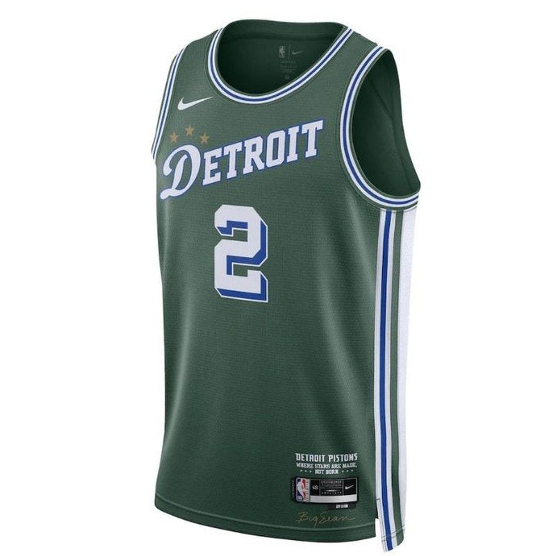 Camiseta NBA Cade Cunningham - Detroit Pistons - 2023 - Edición Ciudad - Verde