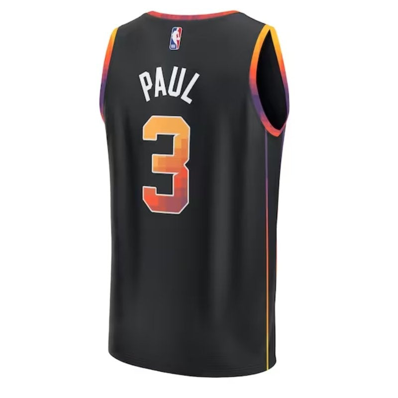 Camiseta NBA Chris Paul - Phoenix Suns - 2023 Fast Break Jugador - Negro - Edición de Impacto