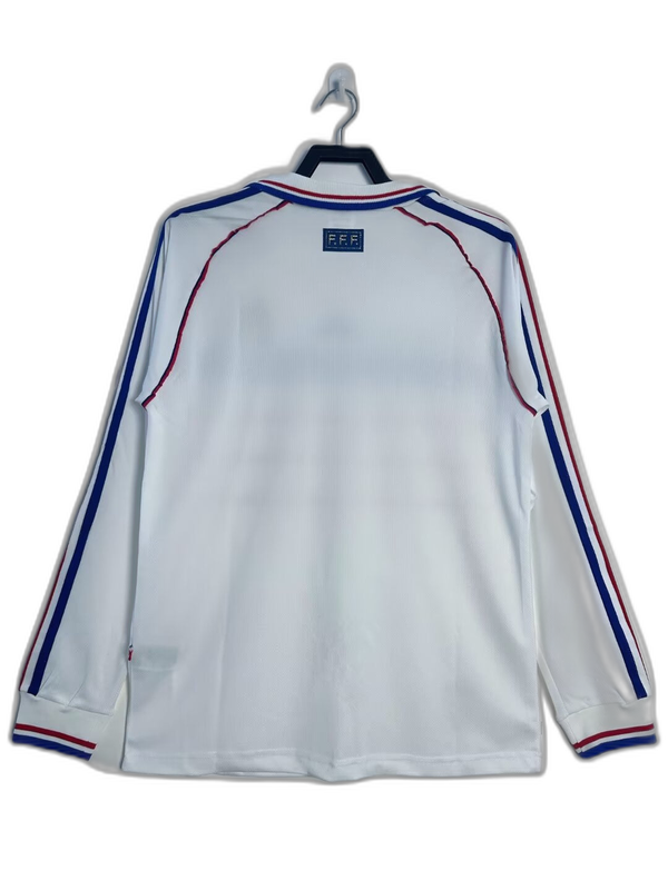 Camiseta Francia 1998 - Manga Larga Versión Retro