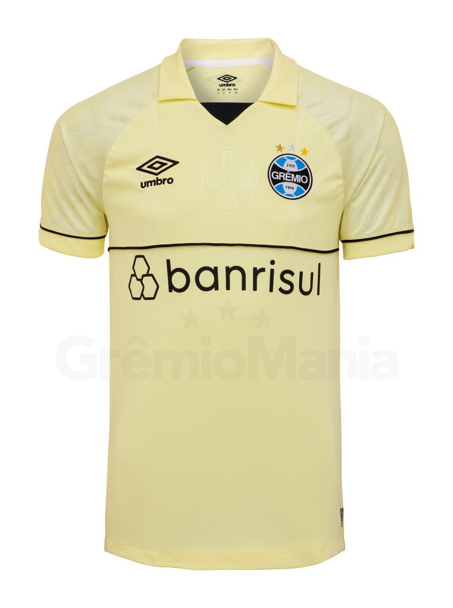 Camiseta Grêmio 23/24 Portero - Amarillo - Versión Aficionado