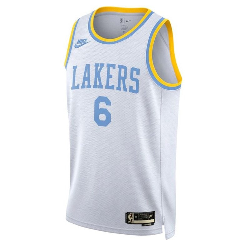 Camiseta NBA LeBron James - Los Angeles Lakers - 2023 Blanco - Versión Clásica