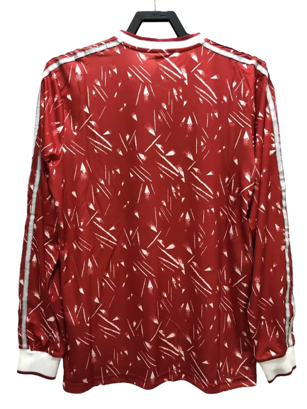 Camiseta Liverpool 89/91 I Casa - Manga Larga Versión Retro