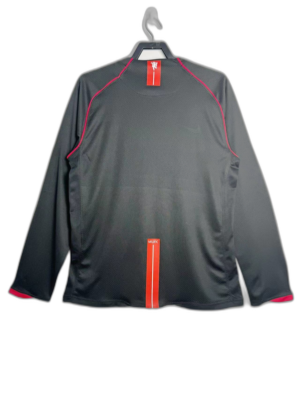 Camiseta Manchester United 07/08 II Visitante - Manga Larga Versión Retro