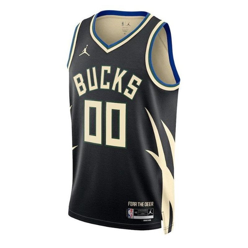 Camiseta NBA - Milwaukee Bucks - 2023 - Edición de Impacto - Negro
