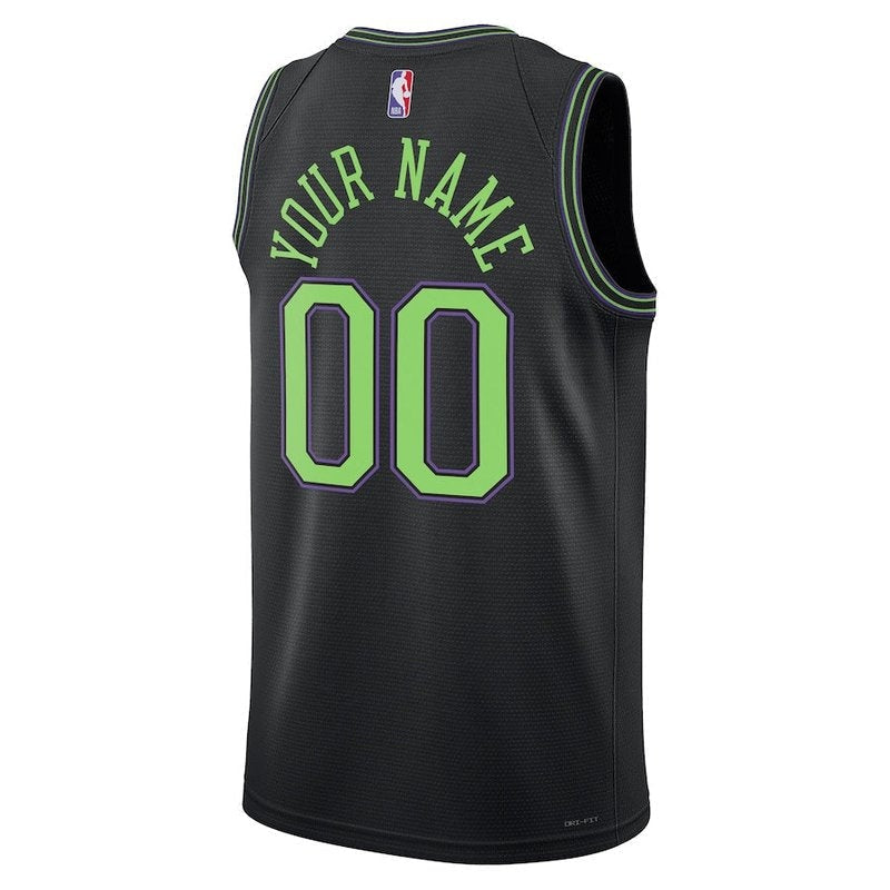 Camiseta NBA - New Orleans Pelicans - 23/24 - Negro - Edición Ciudad