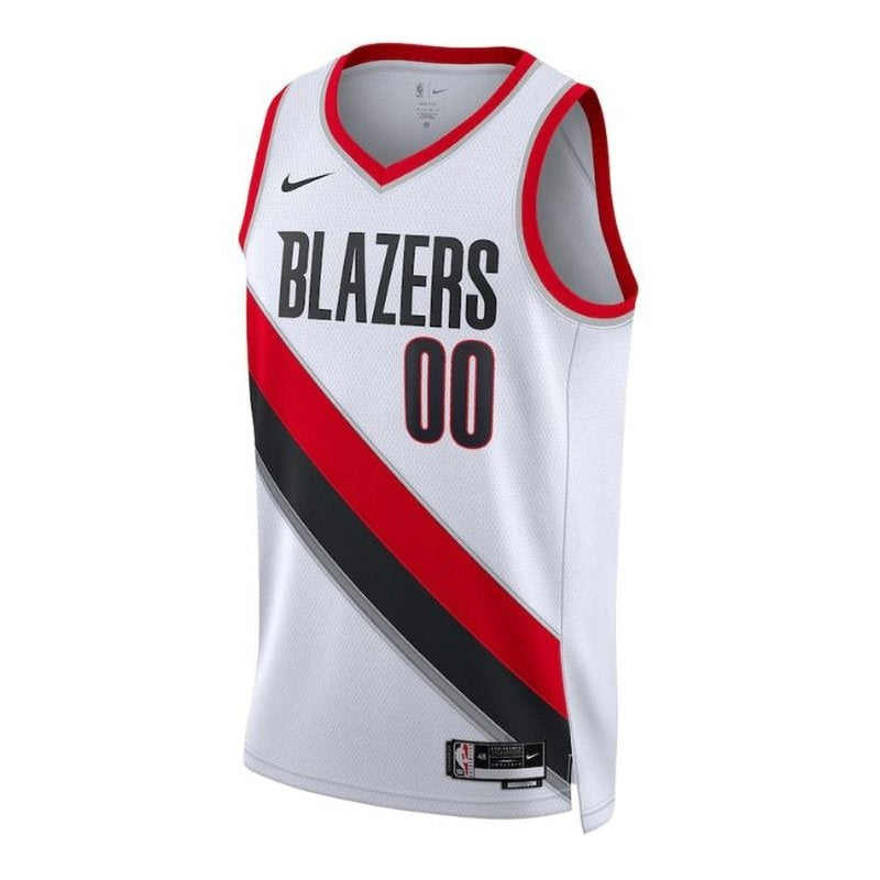 Camiseta NBA - Portland Trail Blazers - 2023 Blanco - Edición Asociación