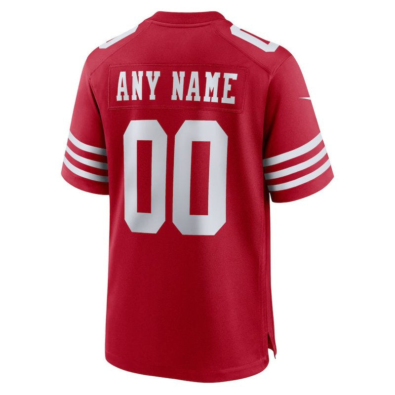 Camiseta NFL San Francisco 49ers - Edición Personalizada Scarlet