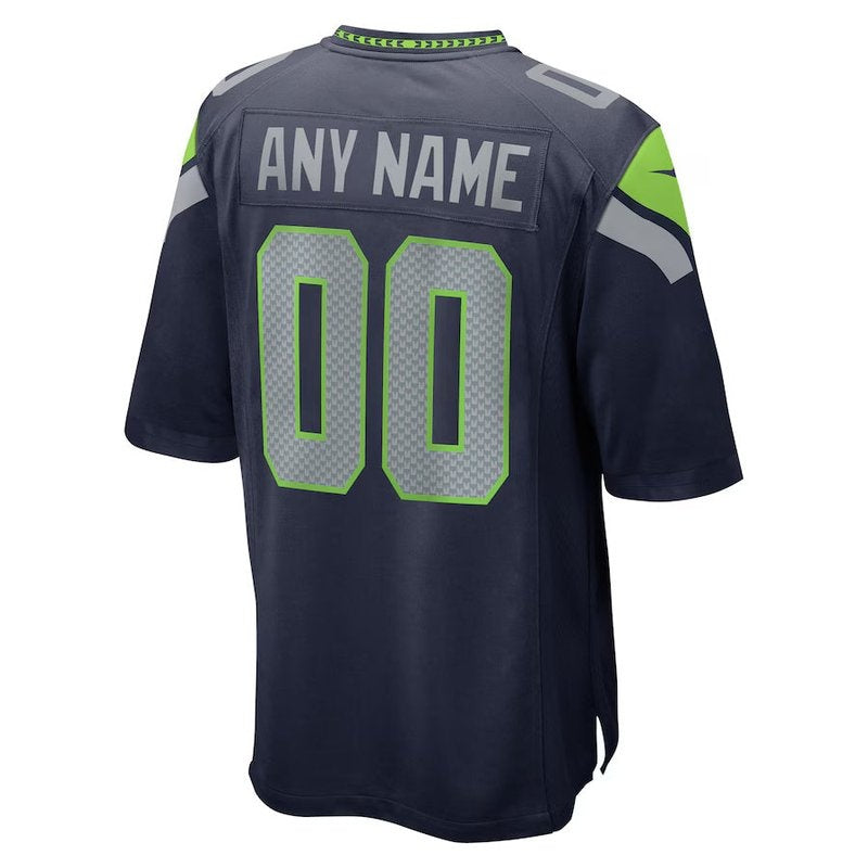 Camiseta NFL Seattle Seahawks - Versión de Juego - Azul Marino