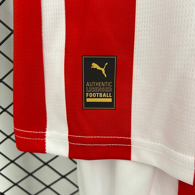 25/26 Kids Sporting Gijon Home Size: 16-2811