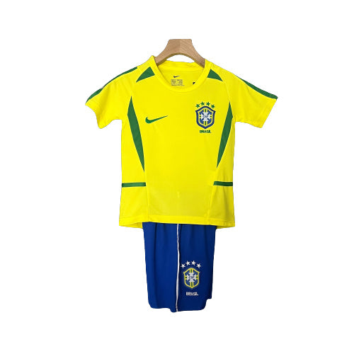 Conjunto Infantil Retrô - Brasil 2002 I Casa