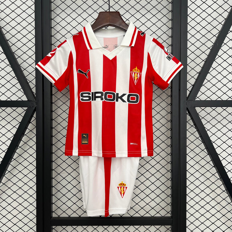 25/26 Kids Sporting Gijon Home Size: 16-2811