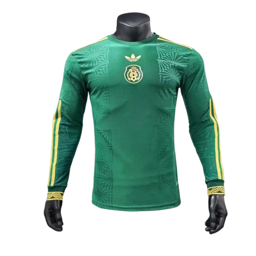 Camiseta México 25/26 Edición Copa Oro - Verde - Manga Larga