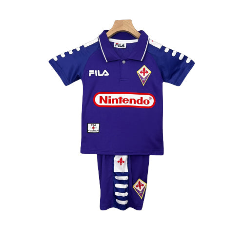 Conjunto Infantil Retrô - Fiorentina 1998 I Casa