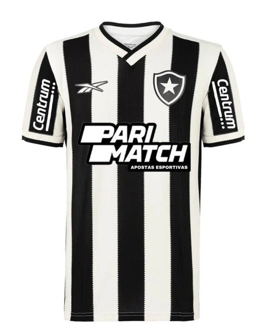 Camiseta Botafogo 24/25 I Casa - Todos los Patrocinios - Versión Aficionado