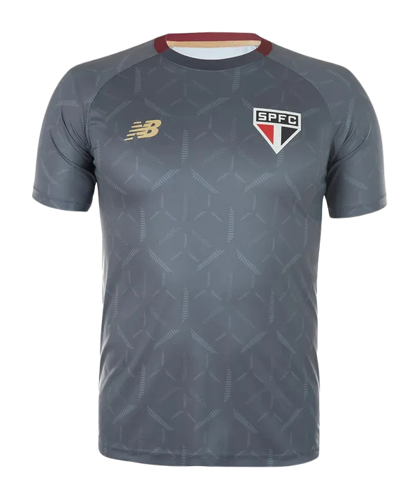 Camiseta São Paulo 25/26 Entrenamiento - Gris - Versión Aficionado
