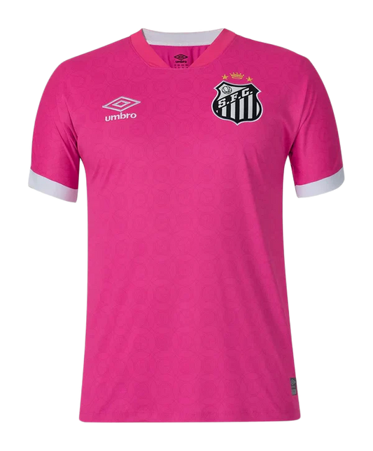 Camiseta Santos 23/24 Edición Octubre Rosa - Versión Aficionado