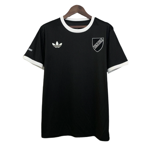 Camiseta Colo Colo 25/26 Edición 100º Aniversario - Negra - Versión Aficionado