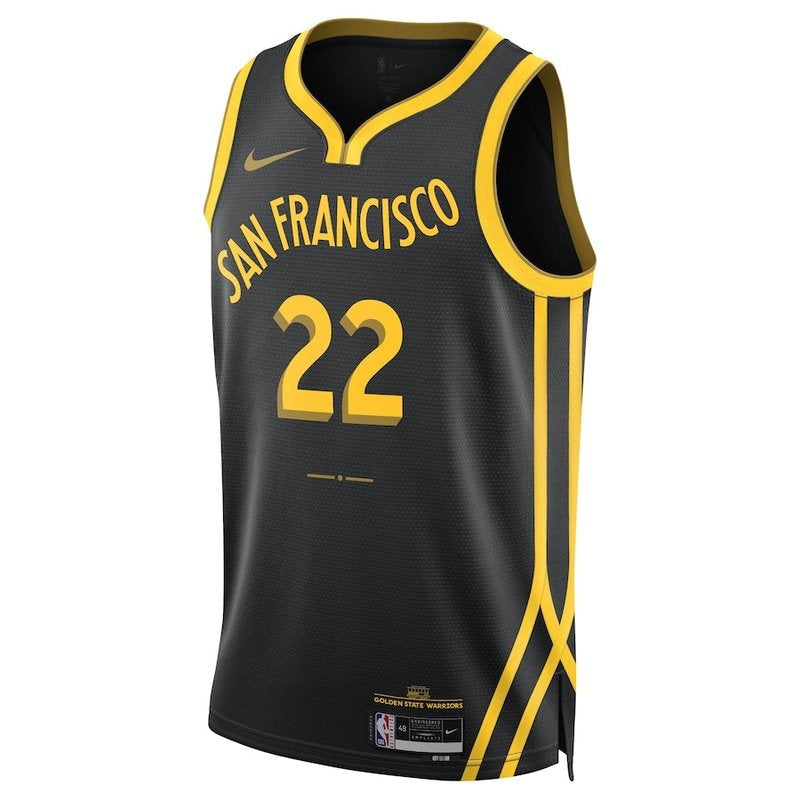 Camiseta NBA Andrew Wiggins - Golden State Warriors - 23/24 - Negro - Edición Ciudad