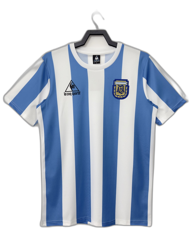 Camiseta Argentina 1986 I Casa - Versión Retro