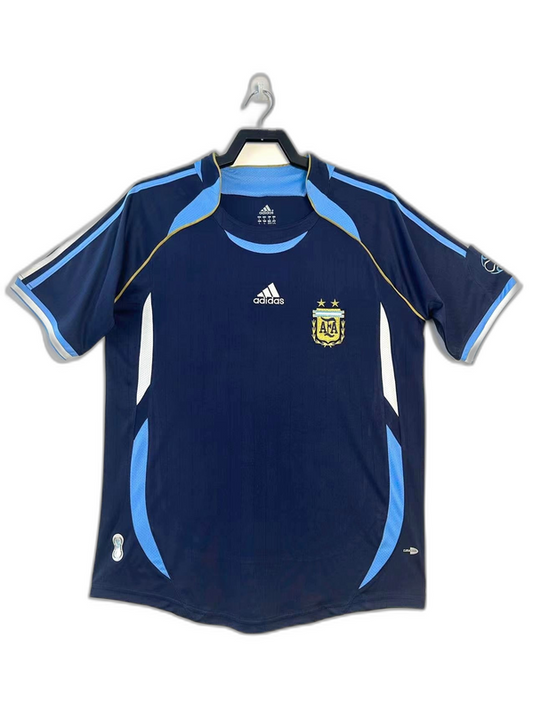 Camiseta Argentina 2006 II Visitante - Versión Retro