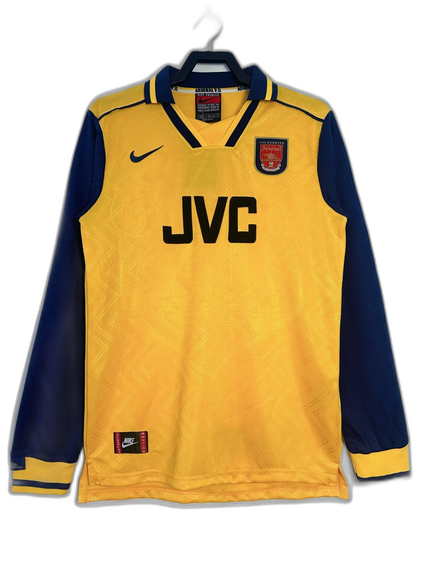 Camiseta Arsenal 96/97 II Visitante - Manga Larga Versión Retro