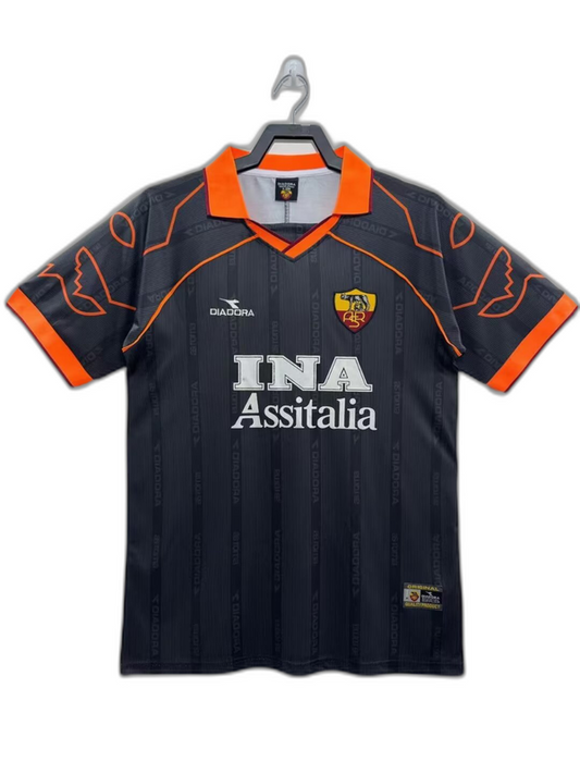 Camiseta AS Roma 99/00 II Visitante - Versión Retro