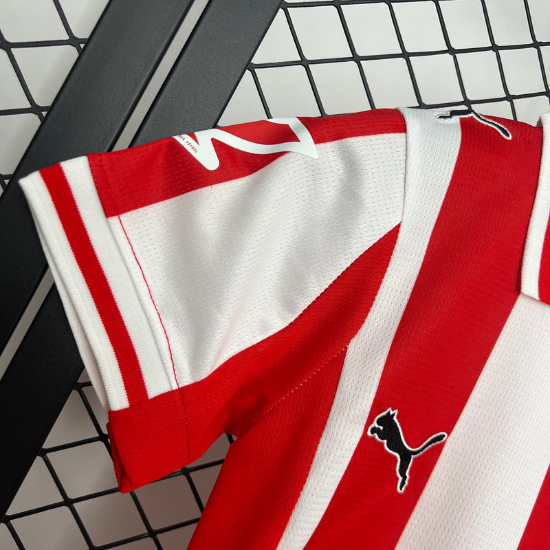 25/26 Kids Sporting Gijon Home Size: 16-2811