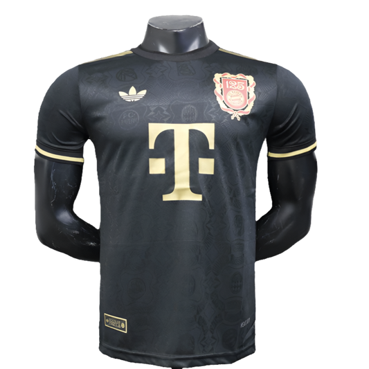 Camiseta Bayern de Múnich 25/26 Edición 125º Aniversario - Negra - Versión Jugador