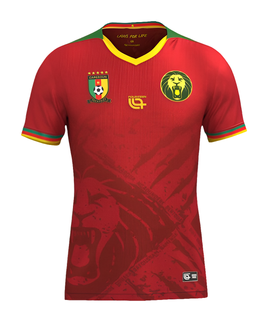 Camiseta Camerún 25/26 II Visitante - Versión Aficionado