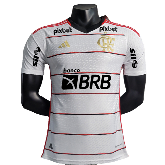 Camiseta Flamengo 23/24 II Visitante - Todos los Patrocinios - Versión Jugador