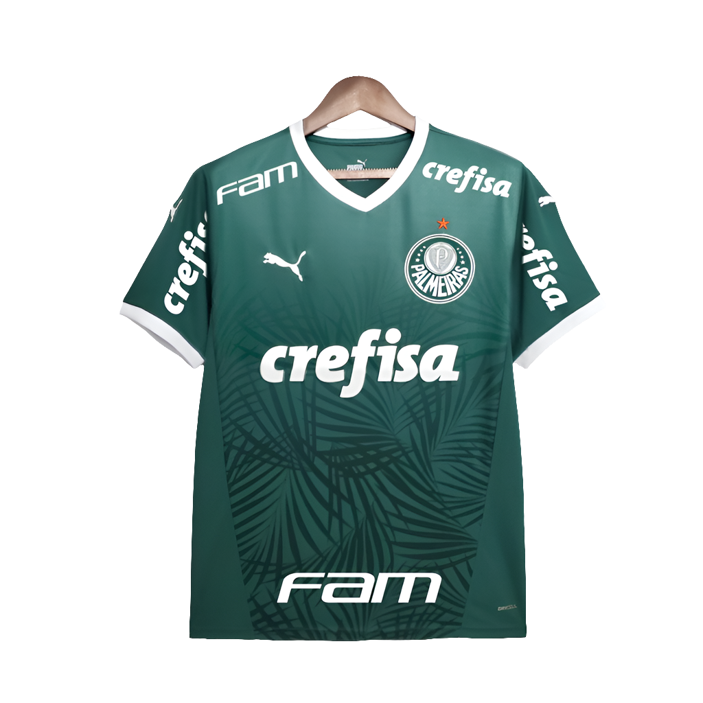 Camiseta Palmeiras 22/23 I Casa - Todos los Patrocinios - Versión Aficionado