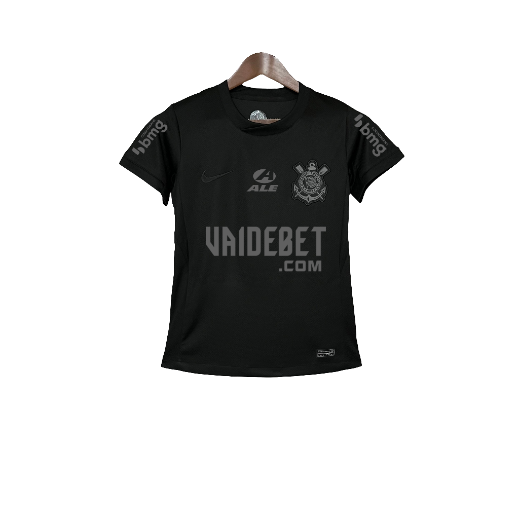 Camiseta Corinthians 24/25 II Visitante - Todos los Patrocinios - Femenina