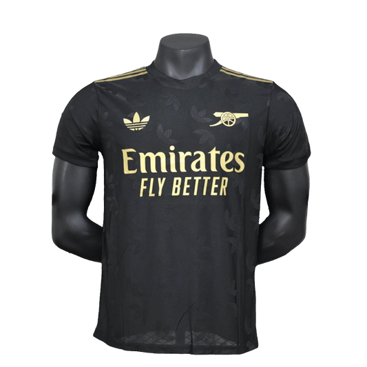Camiseta Arsenal 25/26 Edición Especial - Negra - Versión Jugador