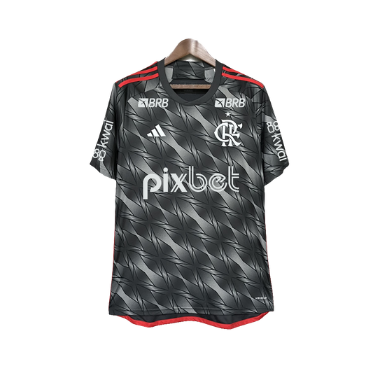 Camiseta Flamengo 24/25 III Tercera - Todos los Patrocinios - Versión Aficionado