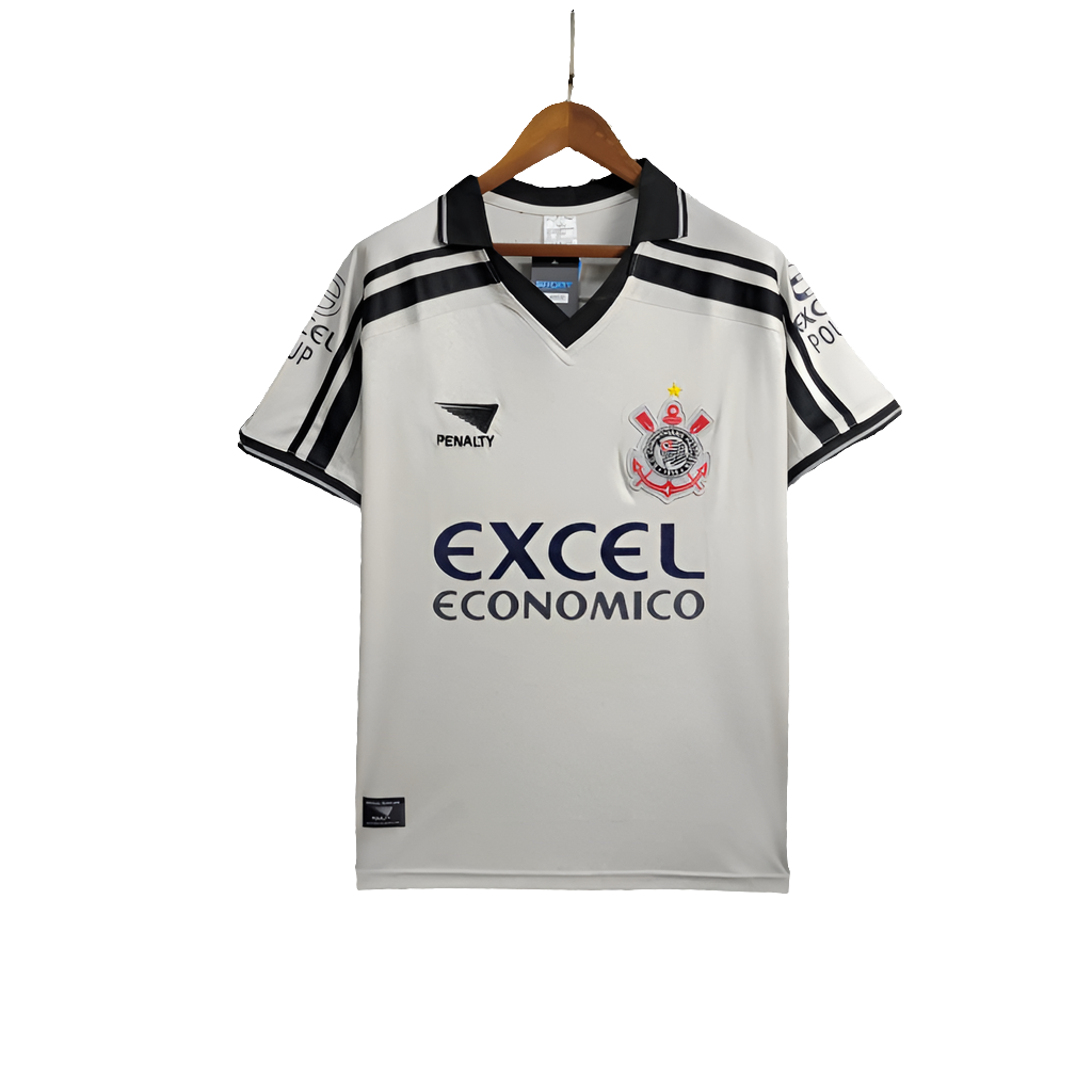 Camiseta Corinthians 1998 I Casa - Versión Retro