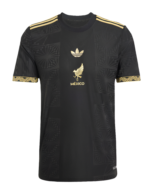 Camiseta México 25/26 Edición Copa Oro - Negra - Versión Aficionado