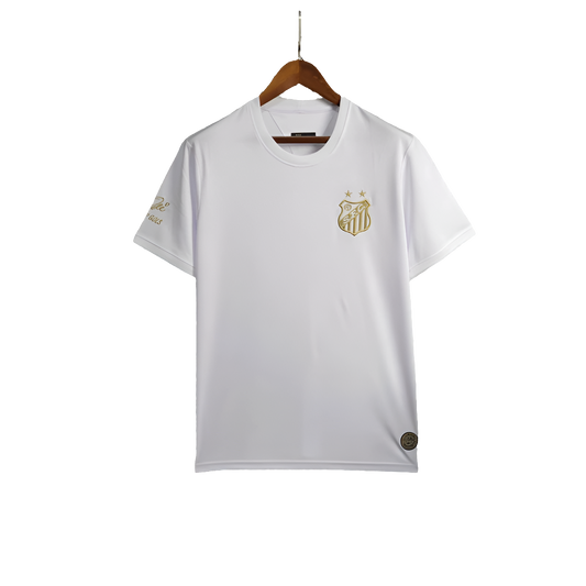 Camiseta Santos 25/26 Edición Conmemorativa - Blanca - Versión Aficionado
