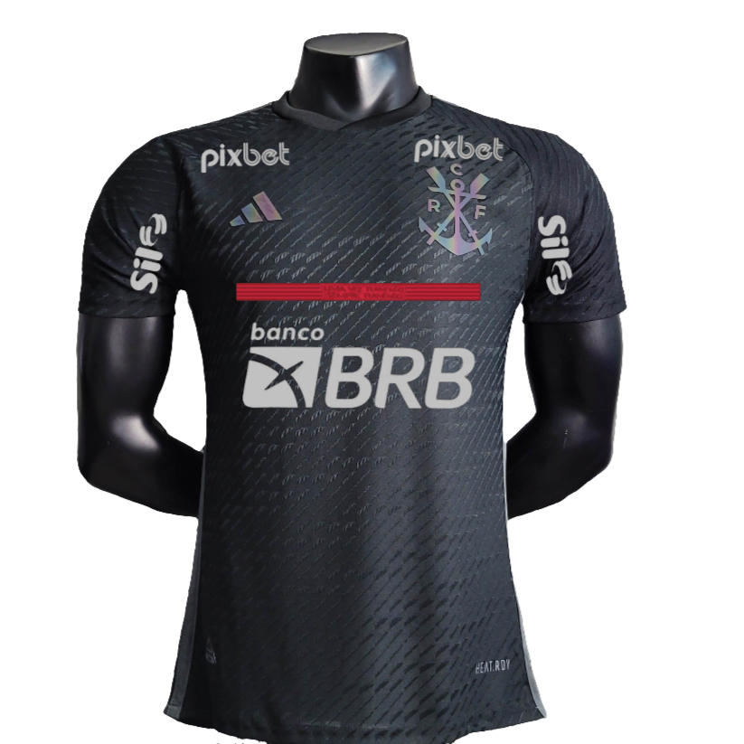 Camiseta Flamengo 23/24 III Tercera - Todos los Patrocinios - Versión Jugador