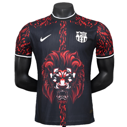 Camiseta Barcelona 25/26 Edición León - Roja - Versión Jugador