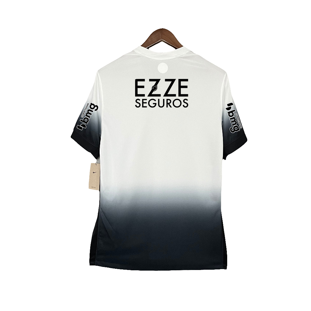 Camiseta Corinthians 24/25 I Casa - Todos los Patrocinios - Versión Aficionado