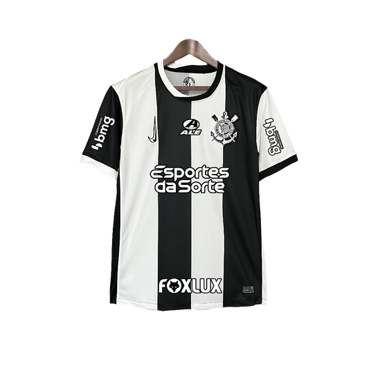 Camiseta Corinthians 24/25 III Tercera - Todos los Patrocinios - Versión Aficionado