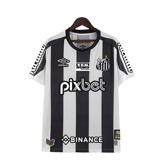 Camiseta Santos 22/23 II Visitante - Todos los Patrocinios - Versión Aficionado