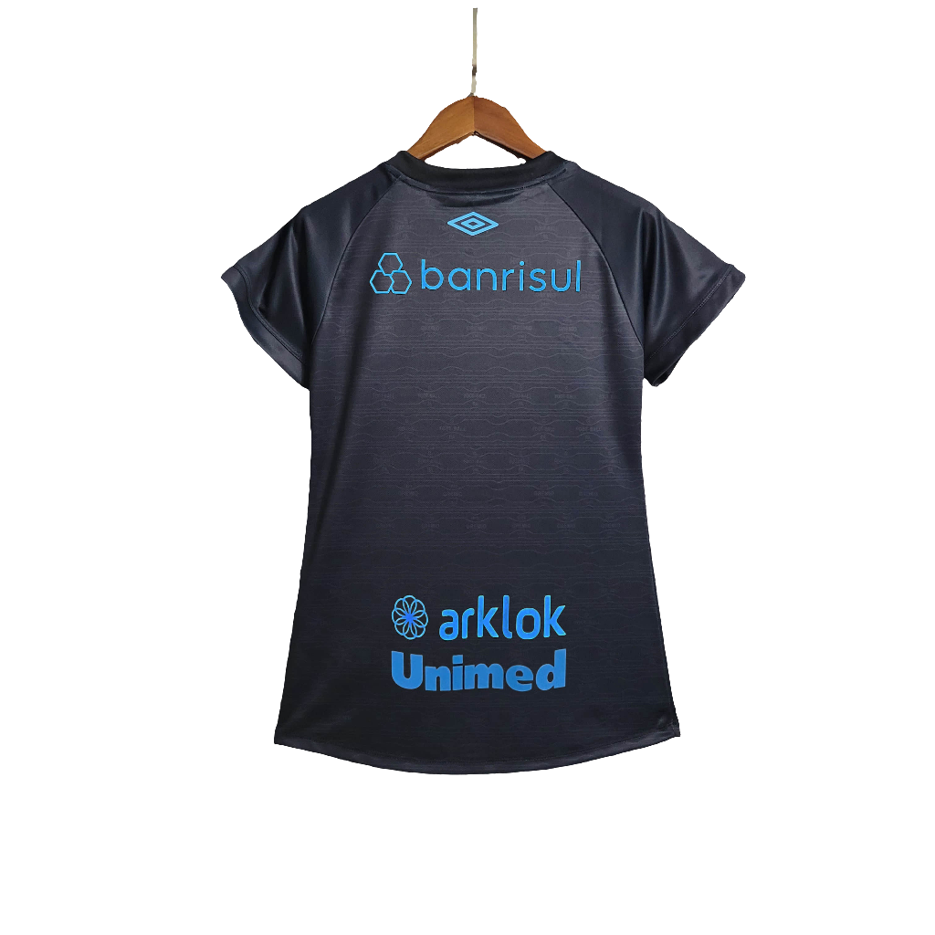 Camiseta Grêmio 23/24 III Tercera - Todos los Patrocinios - Femenina