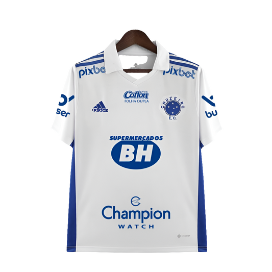 Camiseta Cruzeiro 22/23 II Visitante - Todos los Patrocinios - Versión Aficionado
